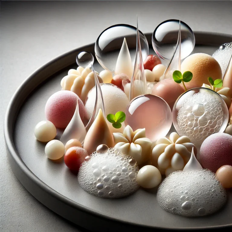 A-dish-featuring-molecular-gastronomy-elements