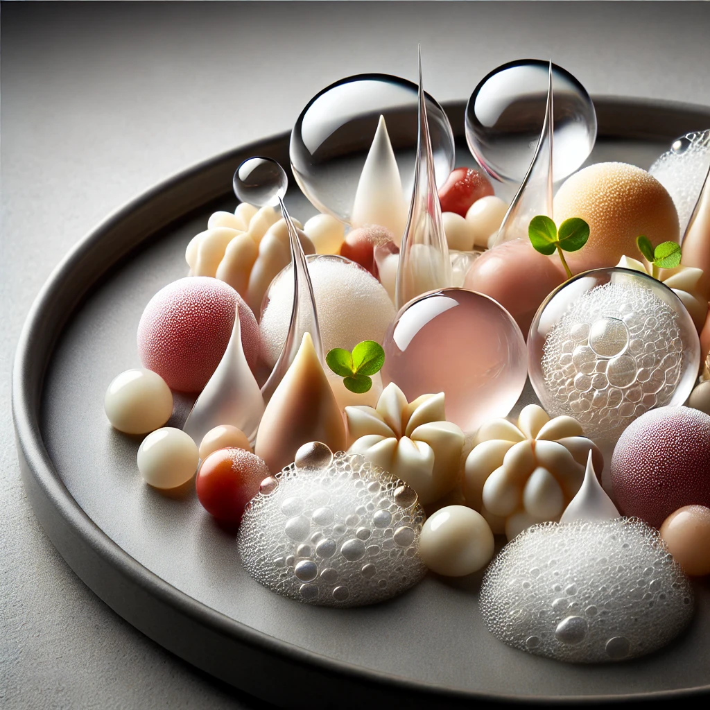A-dish-featuring-molecular-gastronomy-elements